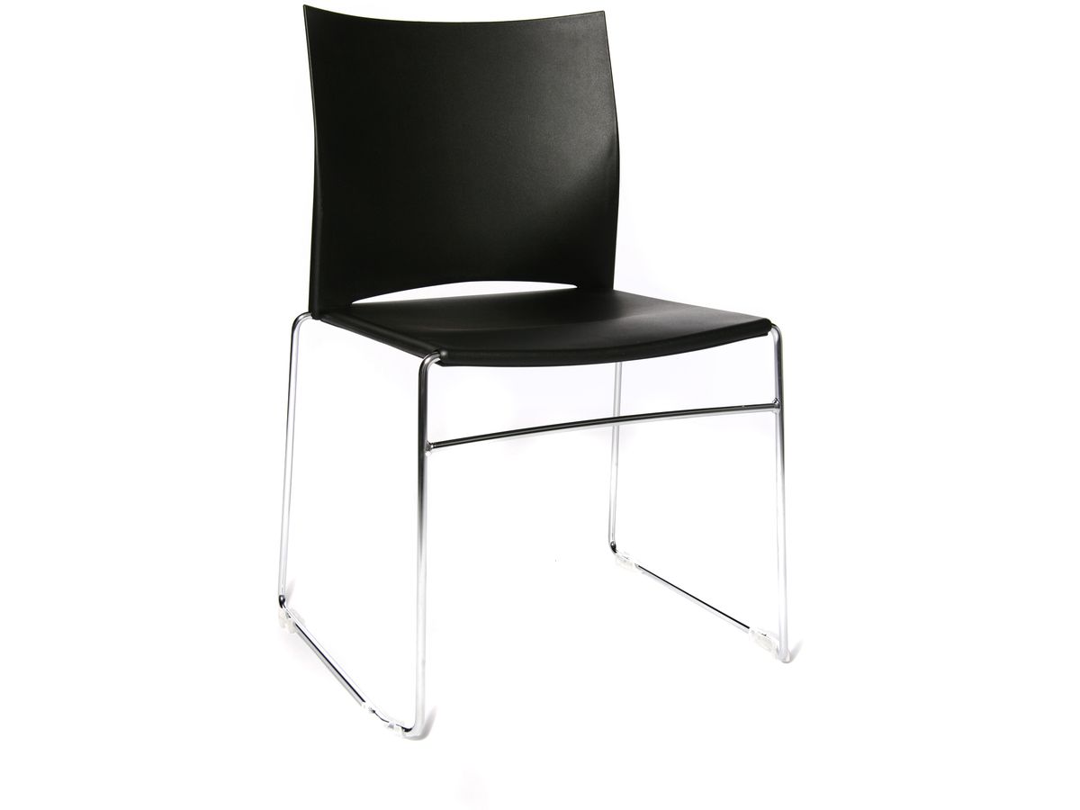 TOPSTAR Sedia per visit. W-Chair CH490-0 nero (4014296056258)