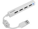SPEEDLINK SNAPPY USB Slim Hub 2.0 SL140000W 4-port, passive, white (4027301461510)