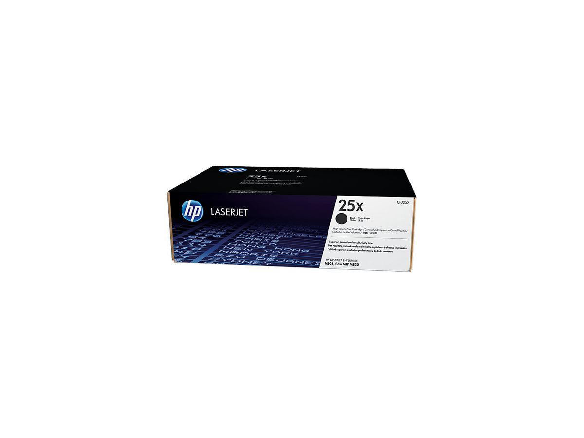 HP Modulo di toner 25X nero CF325X LJ Enterprise M806 40'000 p. (0886112762773)