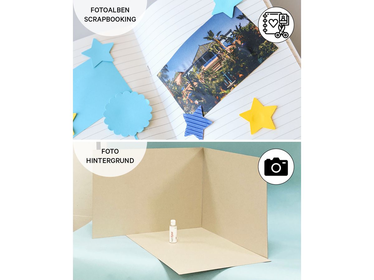 I AM CREATIVE Carton photo 50x70cm 2902498303 270g, crème (8714677266974)