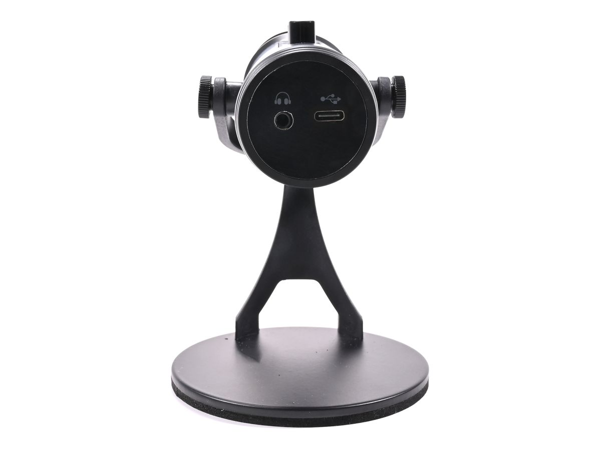 DELTACO RGB Microphone GAM-171 Black (7333048060846)