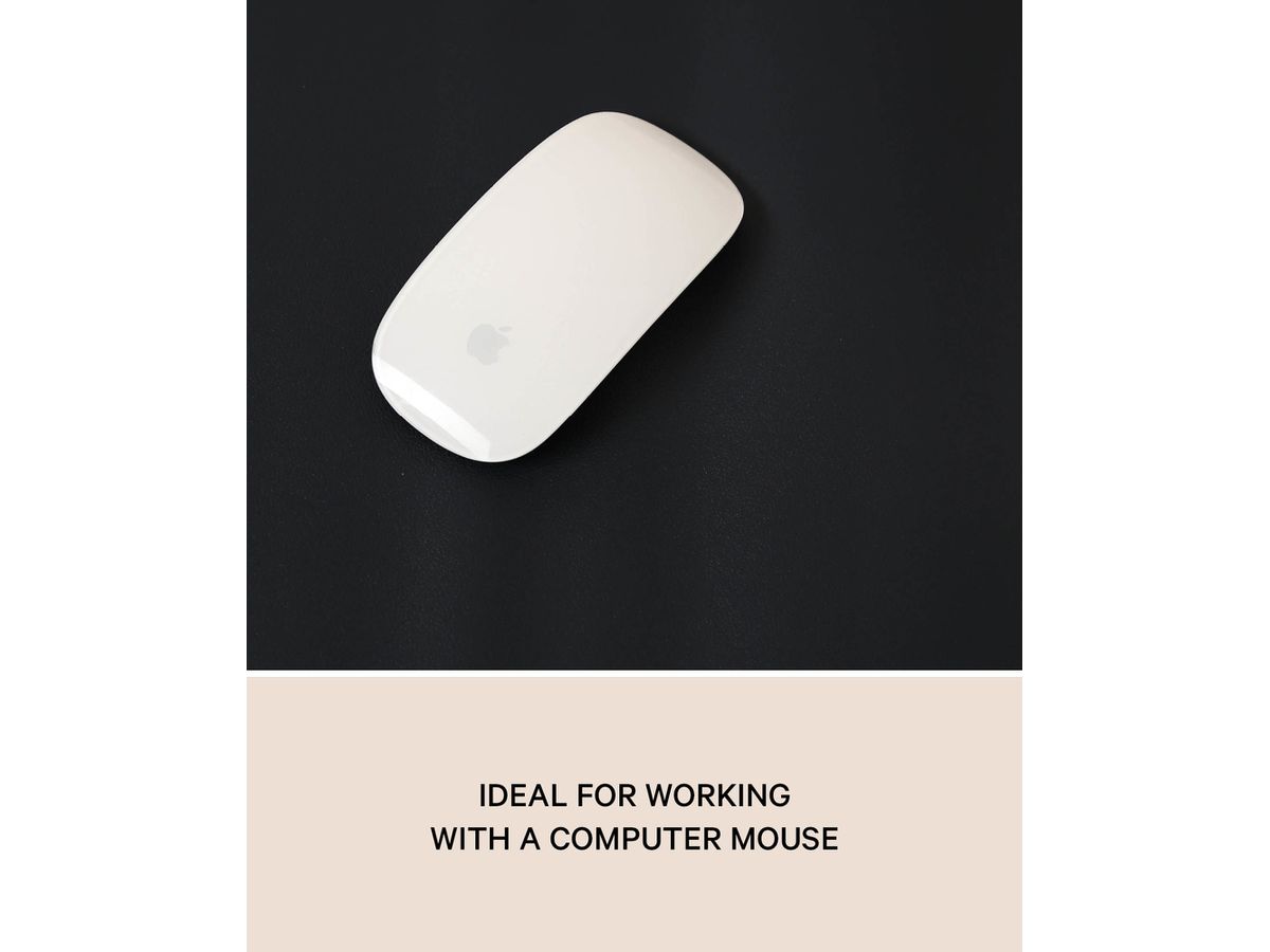 ESMEE Tappetino da scrivania 40x60cm 300.001.01 nero (7611983212521)