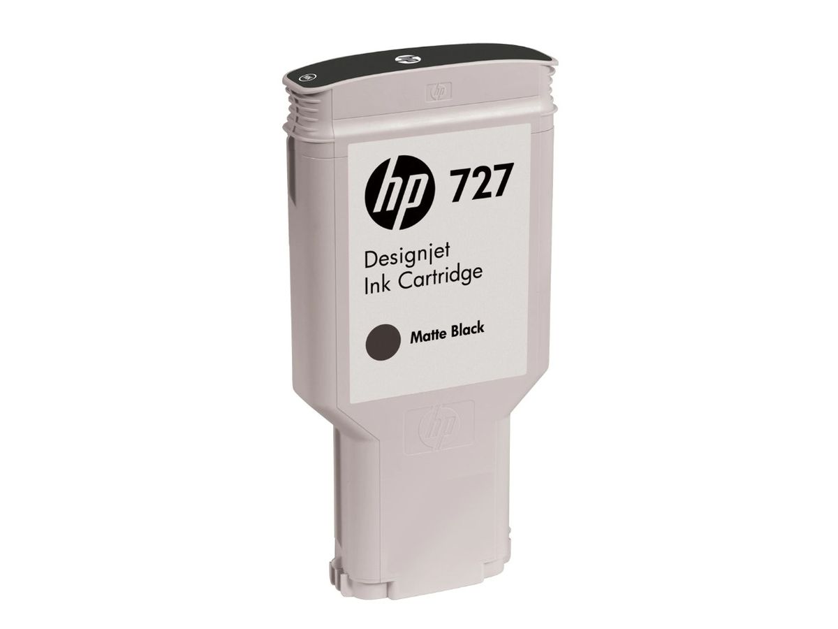 HP Cart. d'encre 727 matte black C1Q12A DesignJet T920/T1500 300ml (0887758278048)