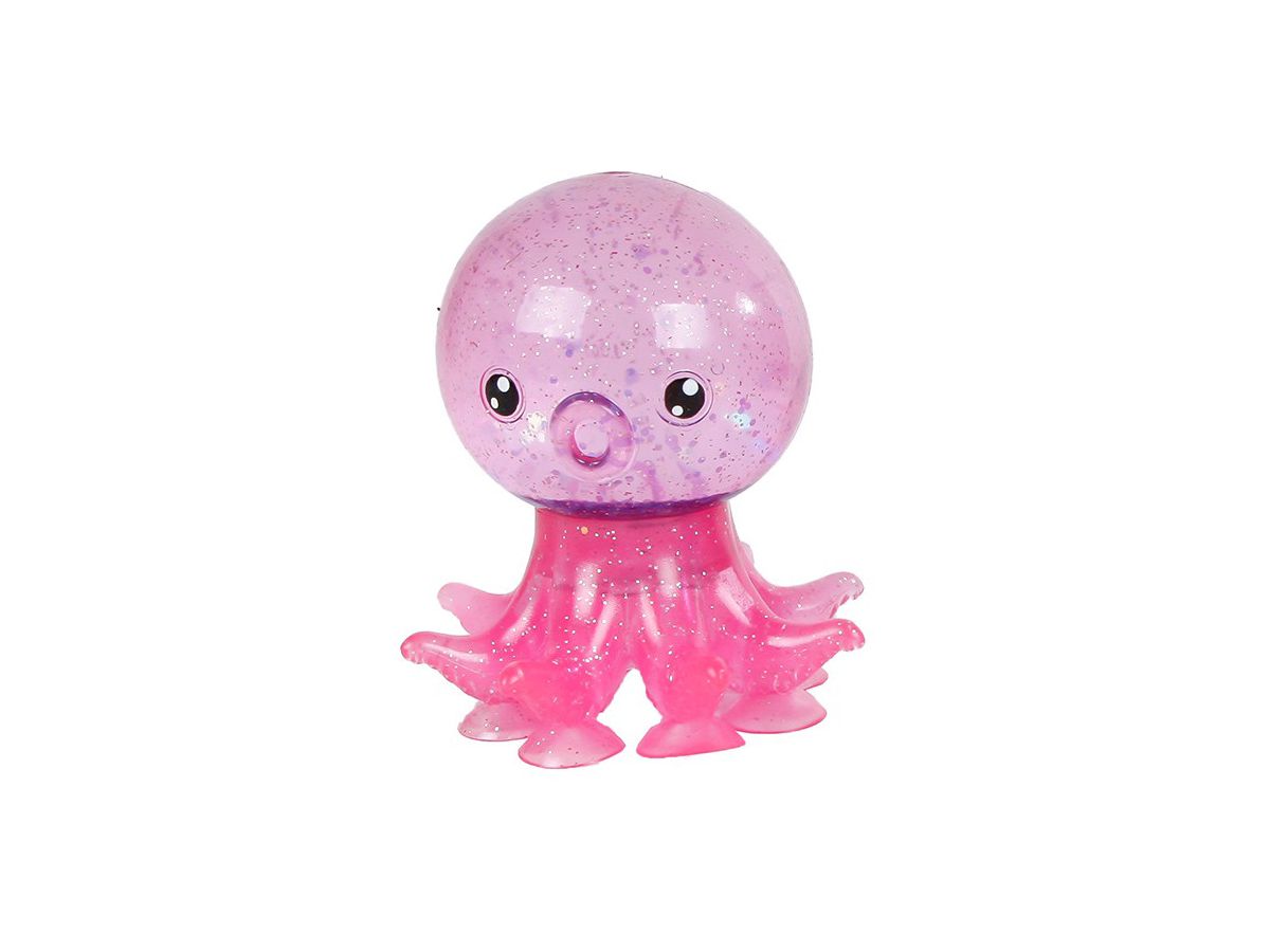 ROOST Squeeze Ball Octopus 621579 con ventose, assortiti (8713219487938)