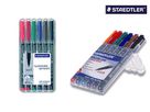 STAEDTLER Lumocolor permanent B 314 WP6 6 Farben ass. (4007817323496)