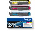 BROTHER Toner Multipack CMY TN-241CMY HL-3140/3170 1400 Seiten (4977766812832)