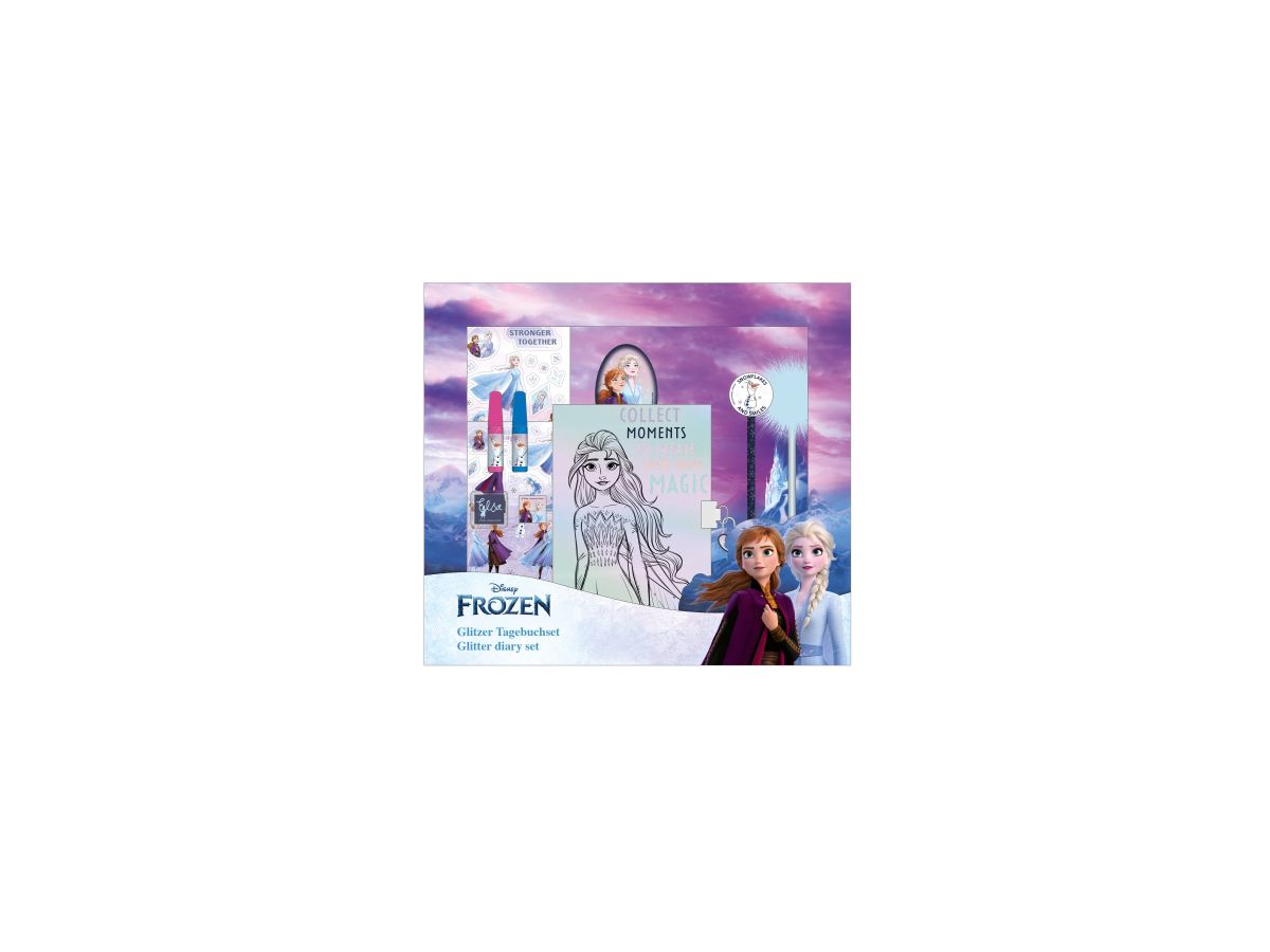 UNDERCOVER Journal Set Glitter FRUW4470 Frozen (4043946298939)