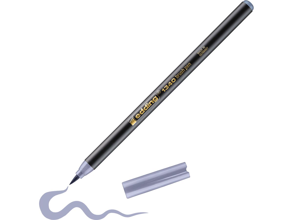EDDING Brushpen 1340 1340-026 argento (4057305000460)