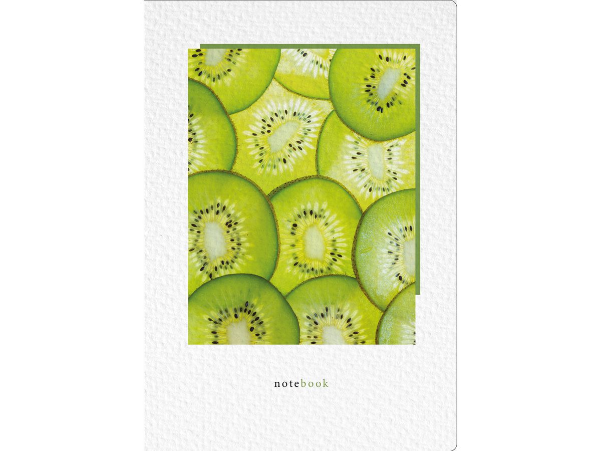 NATUR VERLAG Taccuino crushpaper A5 11009N foto Kiwi, puntinato (7640140110097)