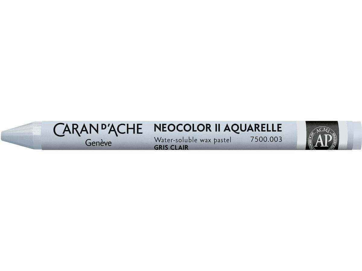 CARAN D'ACHE Crayons de cire Neocolor II 7500.003 gris-clair (7610186271564)