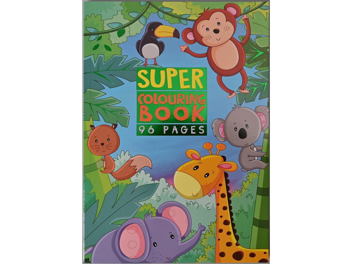 ROOST Super libro da colorare B1040 21x29,7cm (8711851104008)