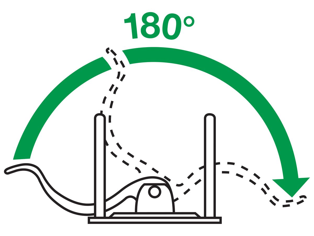LEITZ Classeur qualité 180° 5.2cm 10155055 vert A4 (4002432359615)