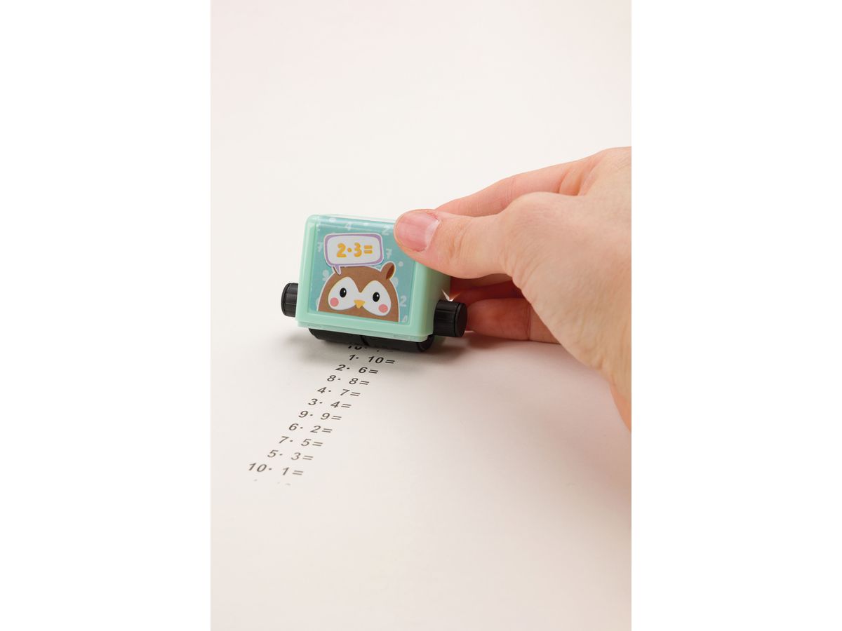 LITTLE DOTS Rally di calcolo timbro rullo 160ROLLSTEMP Meno calcolare, Numeri (9010835137124)