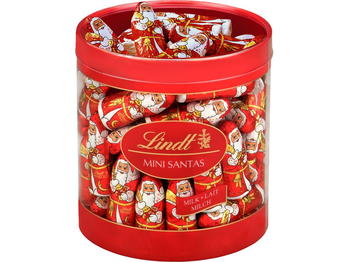 LINDT Babbo Natale Mini Latte 677103 Lattina 700g (4000539771033)