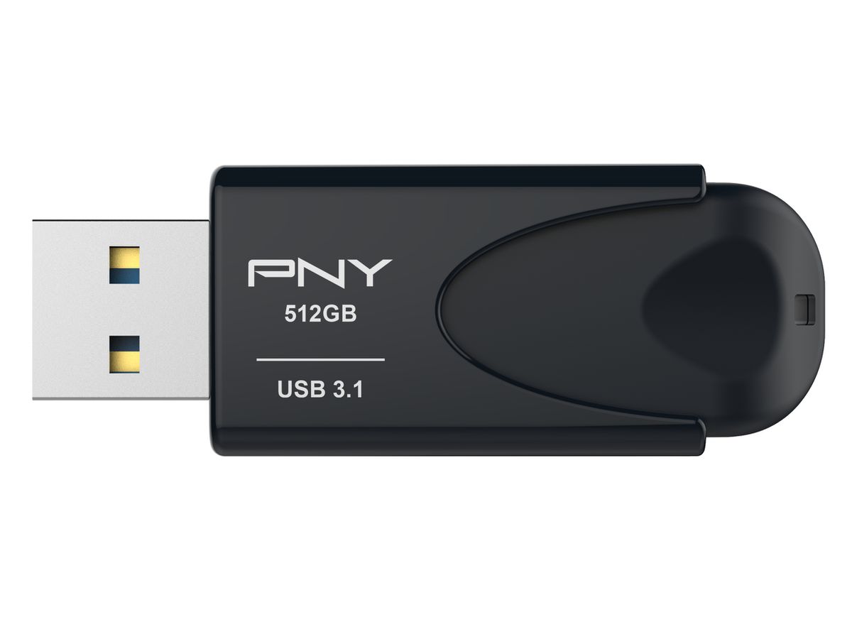 PNY Attaché 4 3.1 512GB USB 3.1 FD512ATT431KK-EF (3536403372897)