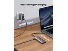 UGREEN USB-C to 3xUSB-A Hub 10in 1 15601 HDMI,VGA,RJ45,3.5mm,SD,TF,PD (6941876216017)