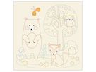 URSUS Immagini magiche da grattare 24560003F Amici della foresta, 21x21cm (4008525256922)