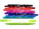 TOMBOW Penna Fibra TwinTone Marker WS-PK-12P-1 chiaro 12 pezzi (4003198141018)