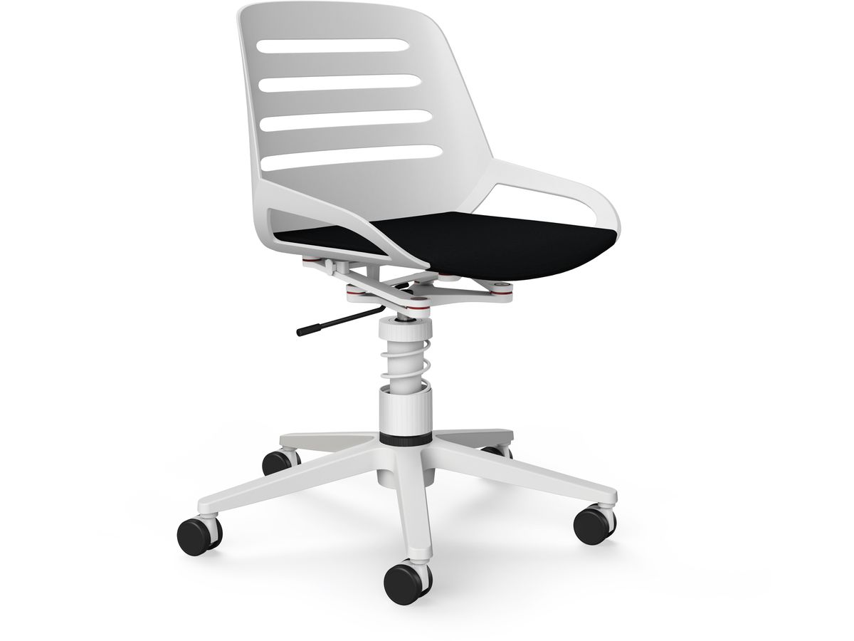 AERIS Chaise de bureau Numo Task 962WRSTWHCU1 noir/blanc (4251814308349)