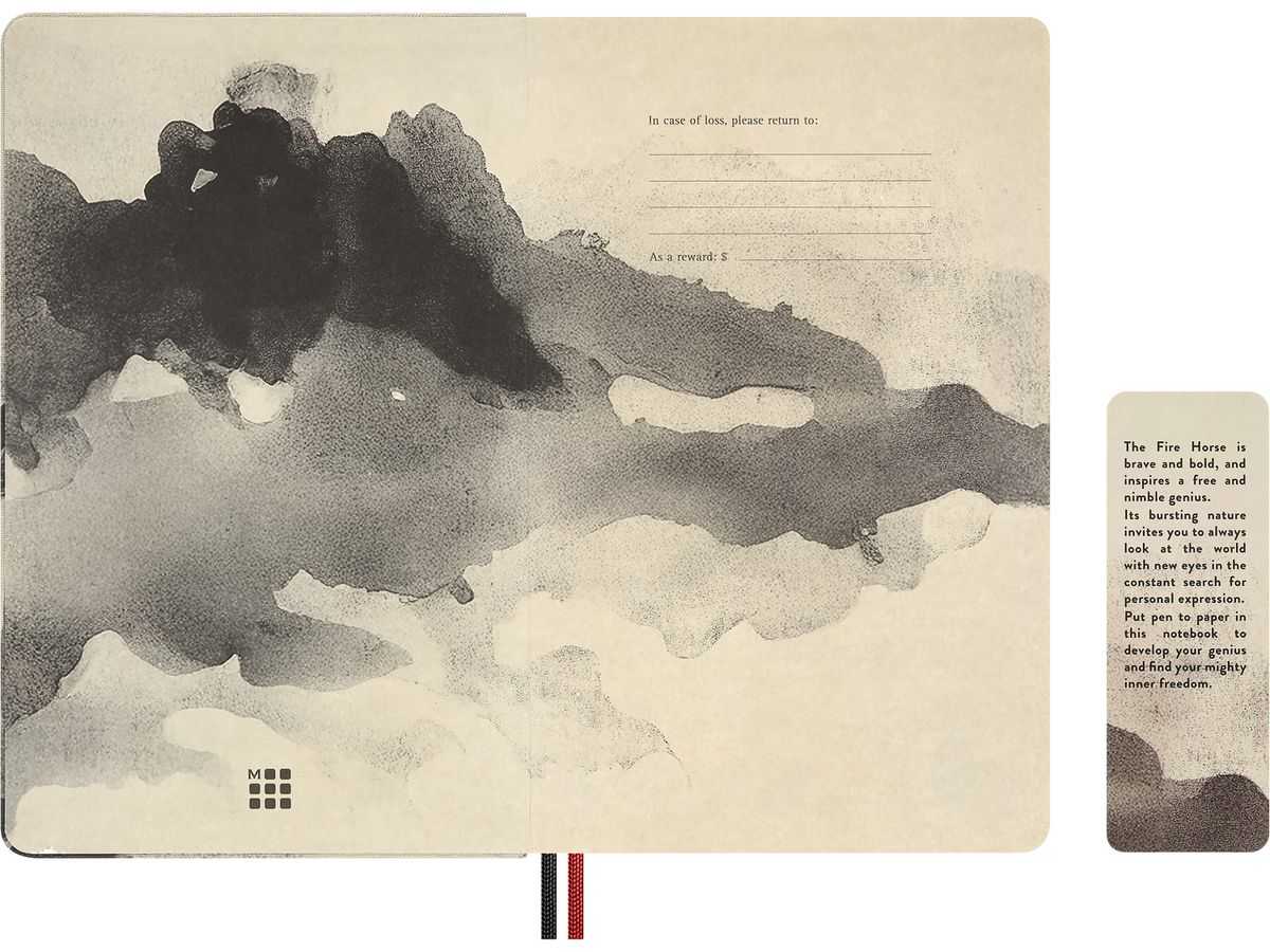 MOLESKINE Notizbuch Pferd L/A5 999278496 liniert, mehrfarbig (8056999278496)