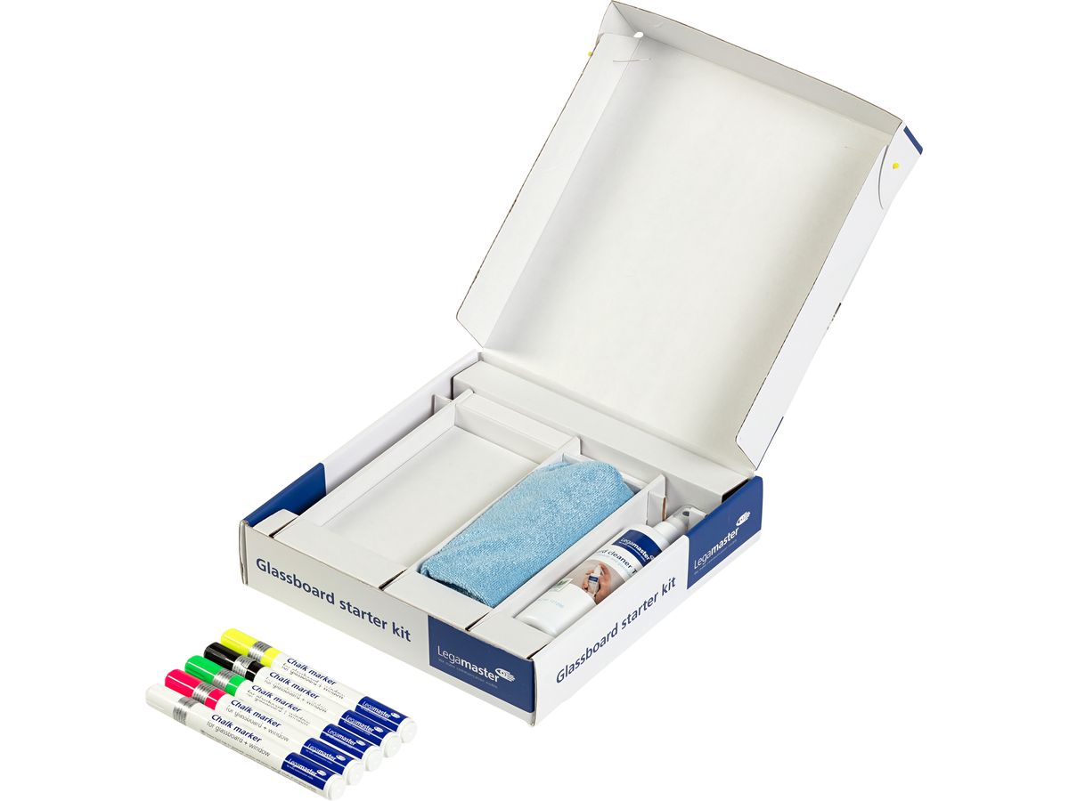 LEGAMASTER Glasboard 7-125200 Starter Zubehörset, 11-tlg. (8713797078672)