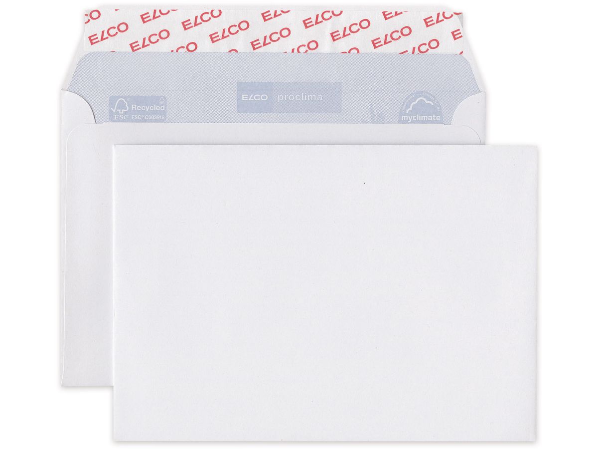 ELCO Envelope proclima C5 74272.20 recycling, fenêt. dr. 25 pcs. (7611722023517)