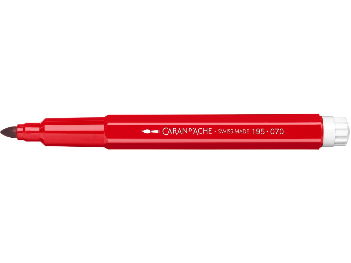 CARAN D'ACHE Fasermalstift Fancolor Maxi 195.070 scharlach (7610186340925)