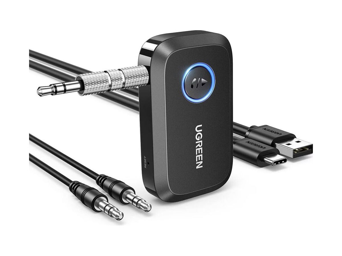 UGREEN Car BT 5.3 Receiver 90748 Audio Adapter AUX,(BB) (6957303897483)