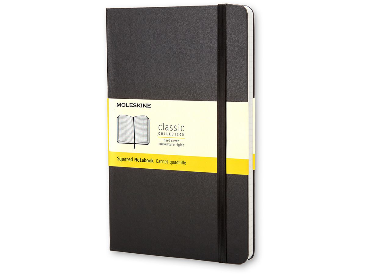 MOLESKINE Taccuino Classic A5 701139 quadrettato nero (9788883701139)