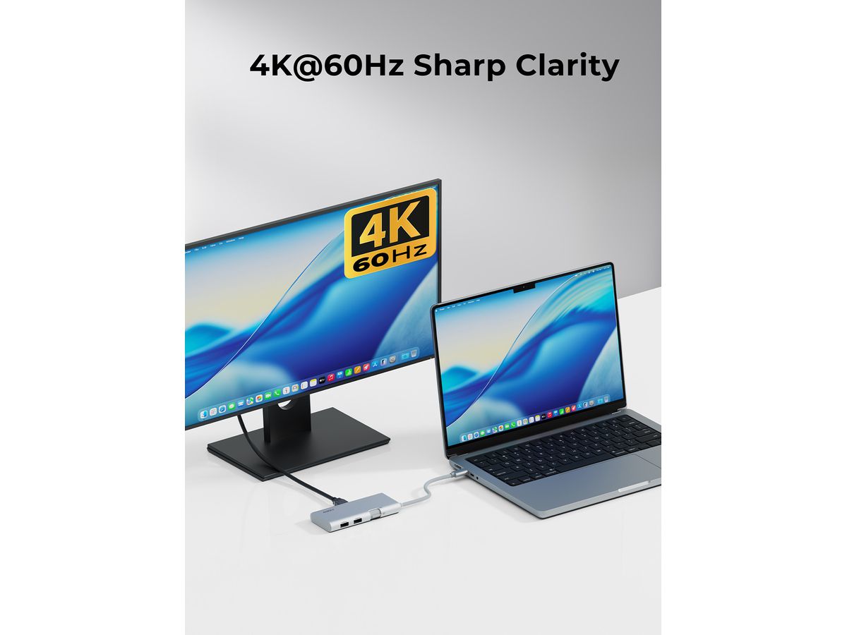 AUKEY Hub 6-in-1 OfficeDok UH-CHU02 (0689323791200)