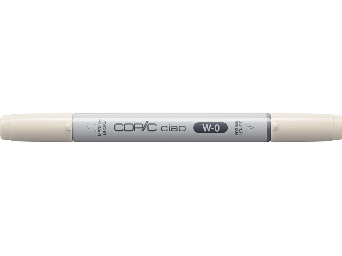COPIC Marker Ciao 22075108 W-0 - Warm Grey No.0 (4511338051481)
