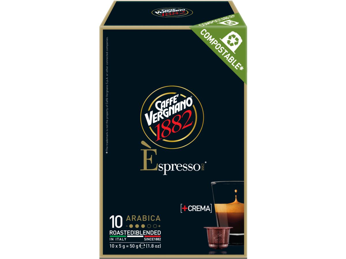 VERGNANO Capsules de café 2295702 Lungo 10 pcs. (8001800005518)