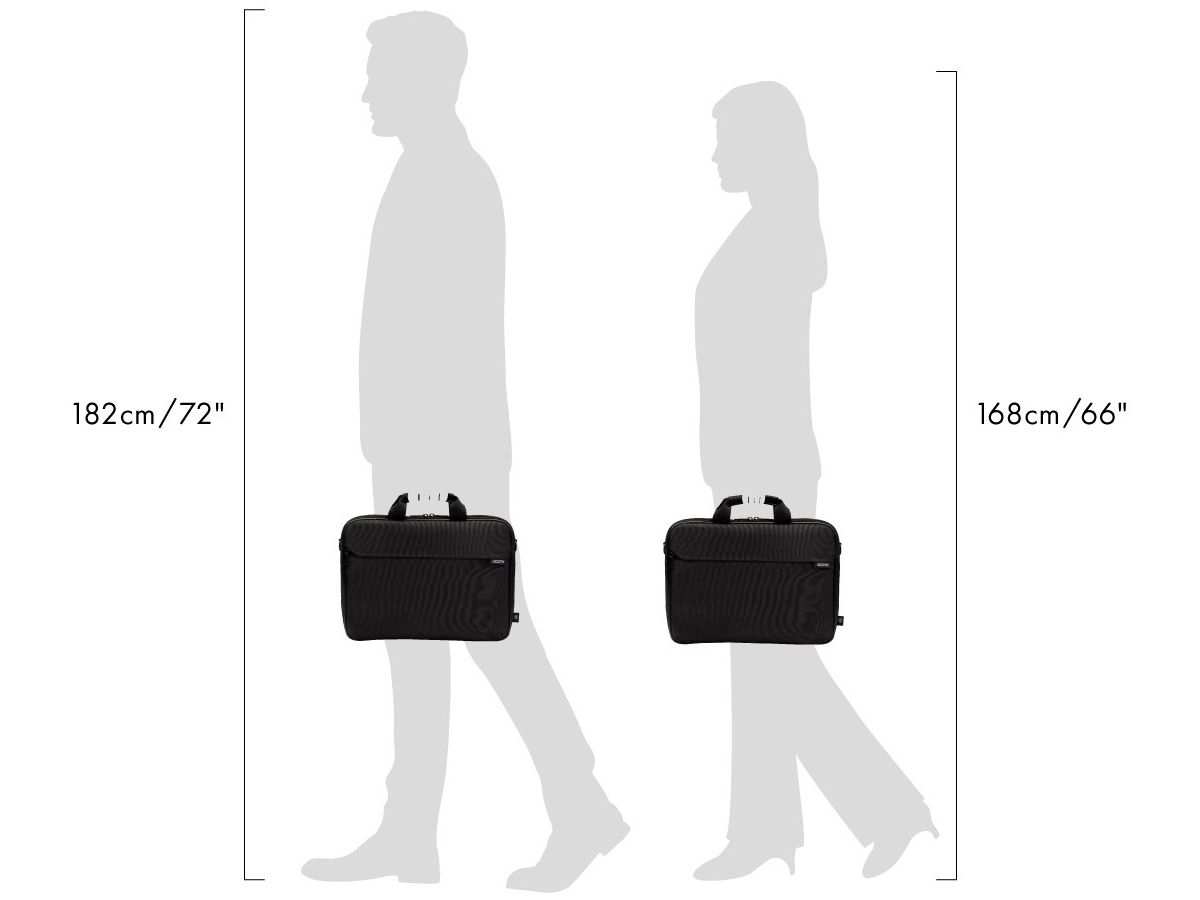 DICOTA Top Traveller ONE D32093-RPET 13-14.1.1 inch Black (7640239421776)