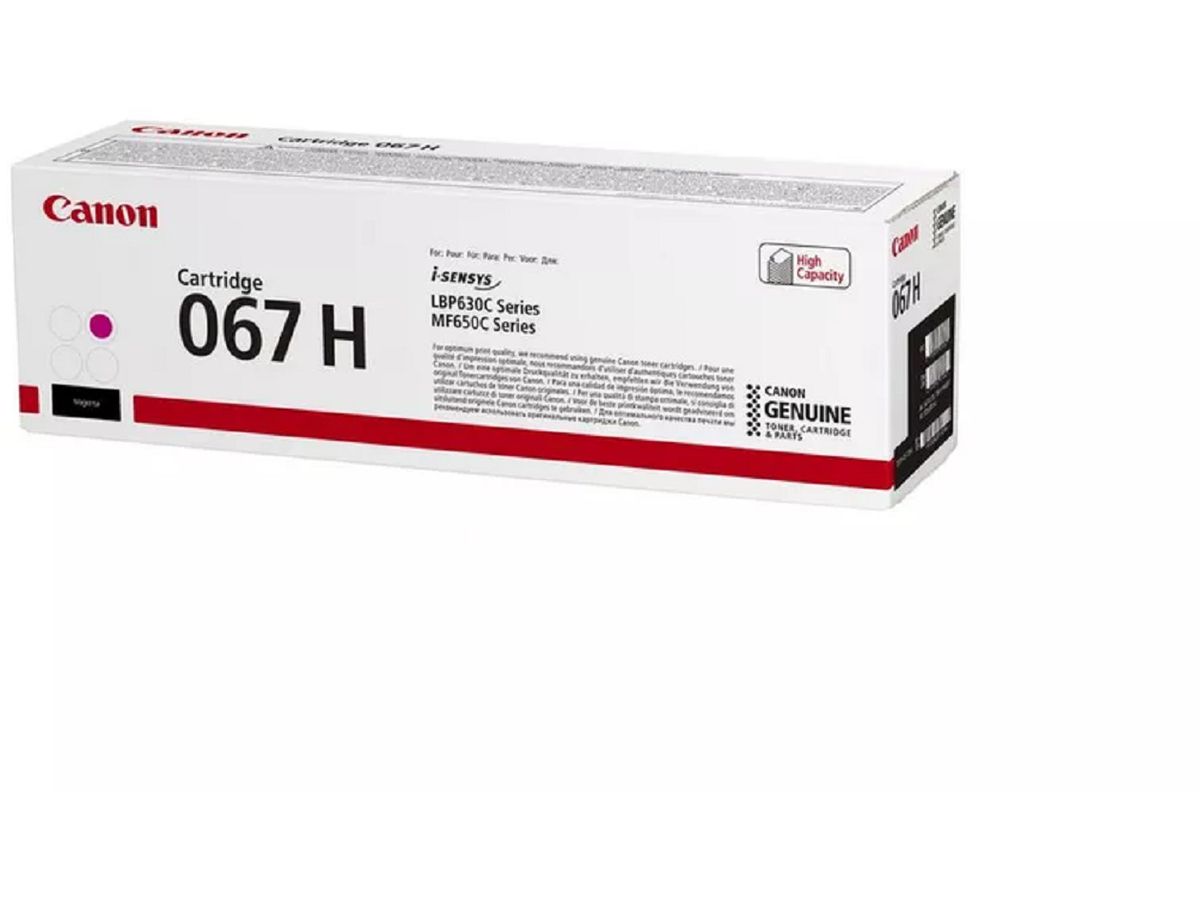 CANON Cartouche toner 067H magenta 5104C002 LBP631Cw/633Cdw 2350 pages (4549292187625)