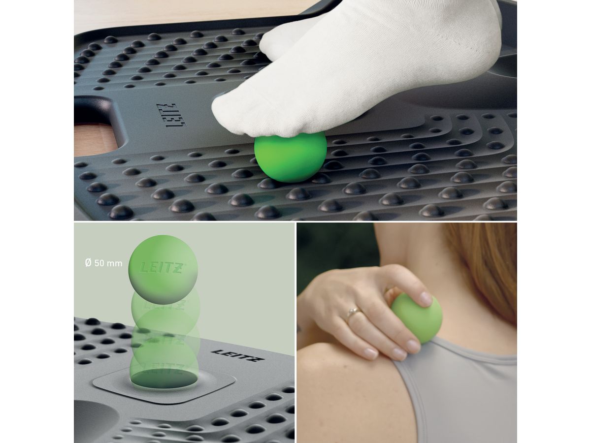 LEITZ Anti-Ermüdungsmatte Ergo 5373-00-89 Grau 605x60x681mm (4002432142231)