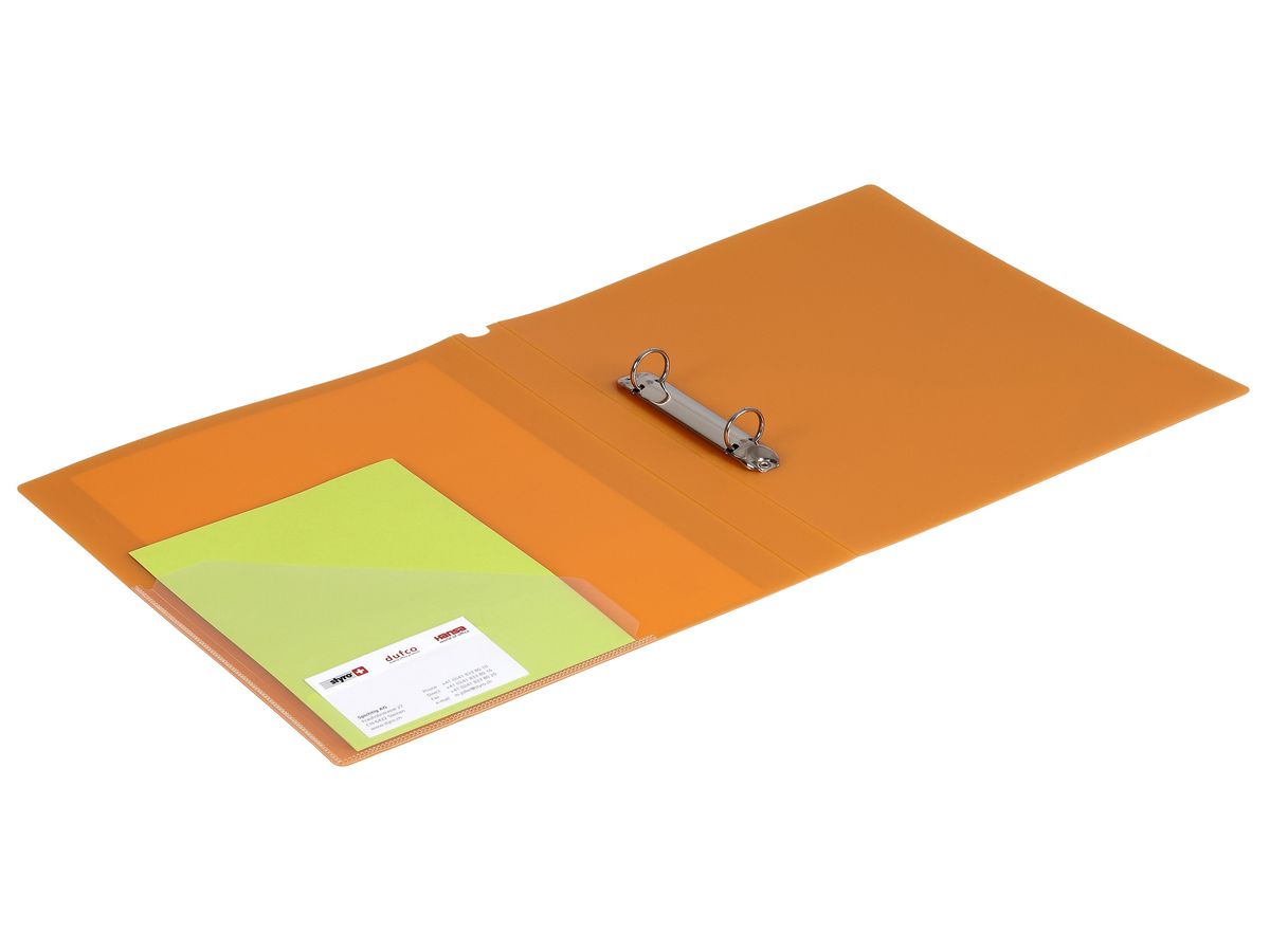 DUFCO Präsentationsordner 51500.03676 A4, 2.8cm, orange (7610259036762)