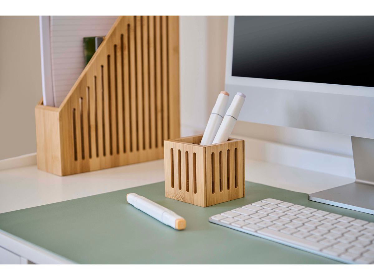 ZELLER Portapenne 15201 bambù 8x8x8cm (4003368152011)