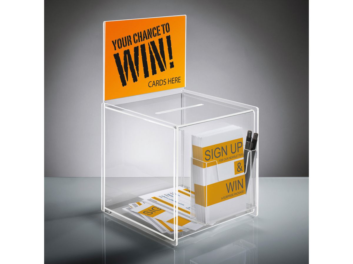 SIGEL Urne transparente VA152 210x360x210mm (4004360832505)