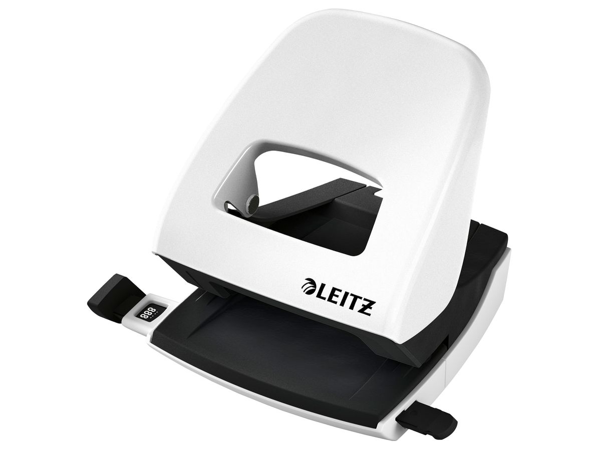 LEITZ Bucatrice NeXXt WOW 5008 5008-20-01 bianco 30 fogli (4002432393176)