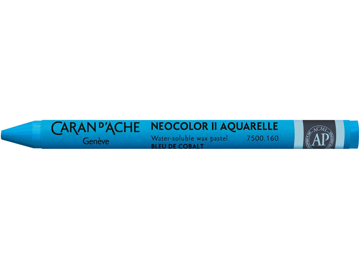 CARAN D'ACHE Wachsmalkreide Neocolor II 7500.160 kobaltblau (7610186272042)