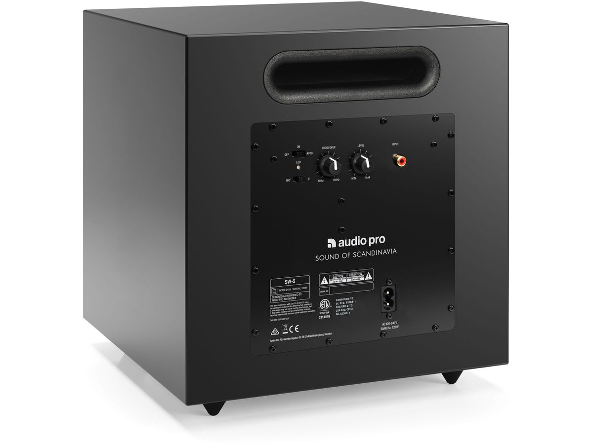 AUDIO PRO SW-5 14580 Subwoofer Black (7330117145800)