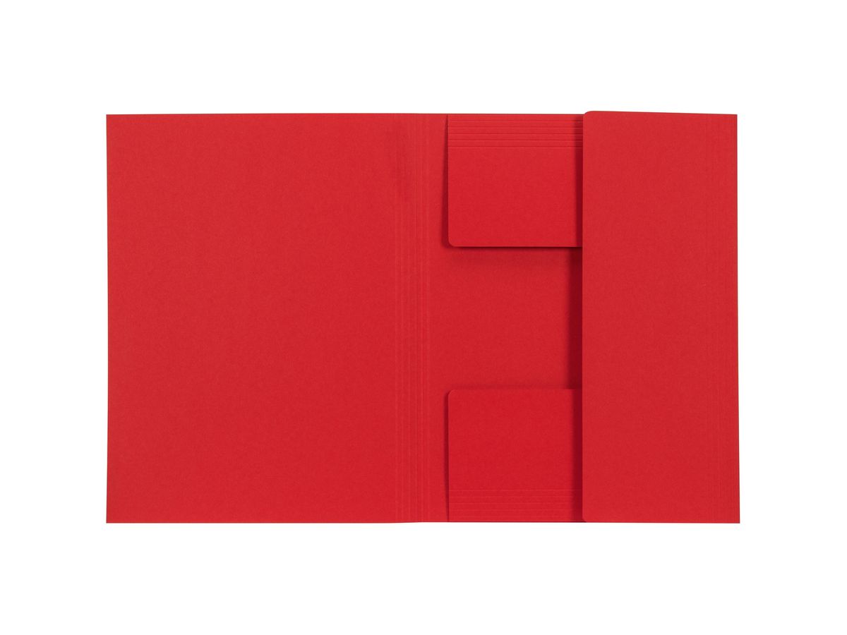 BIELLA Aktensammler Recycolor 17243045U 3 Klappen, rot (7611365454341)