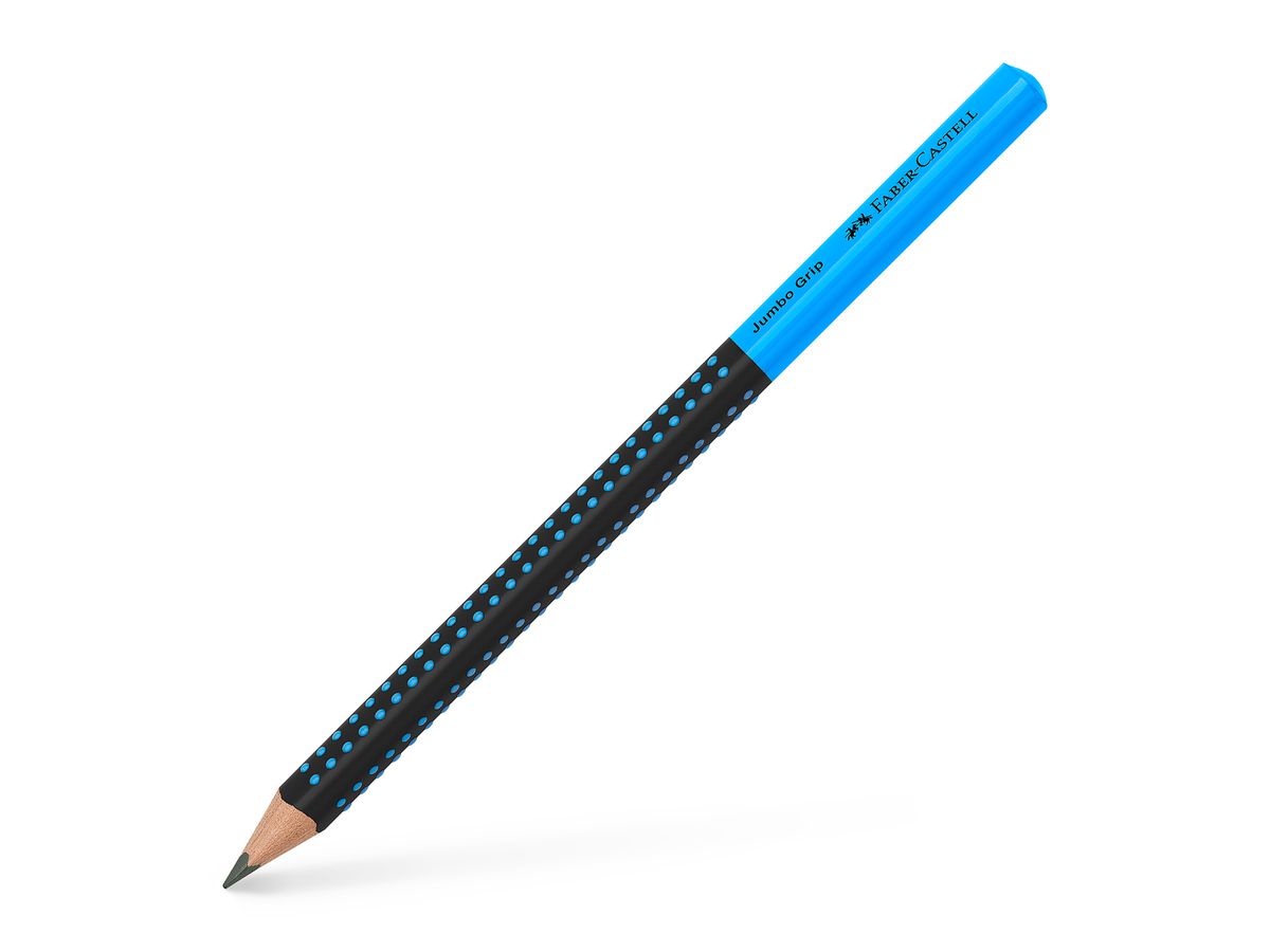 FABER-CASTELL Crayon Jumbo Grip 511910 Two Tone noir/bleu (4005405119100)