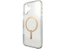 ZAGG Milan Cases Snap Apple 702315127 iPhone 16 Plus,Gold Glitter (0840390319630)