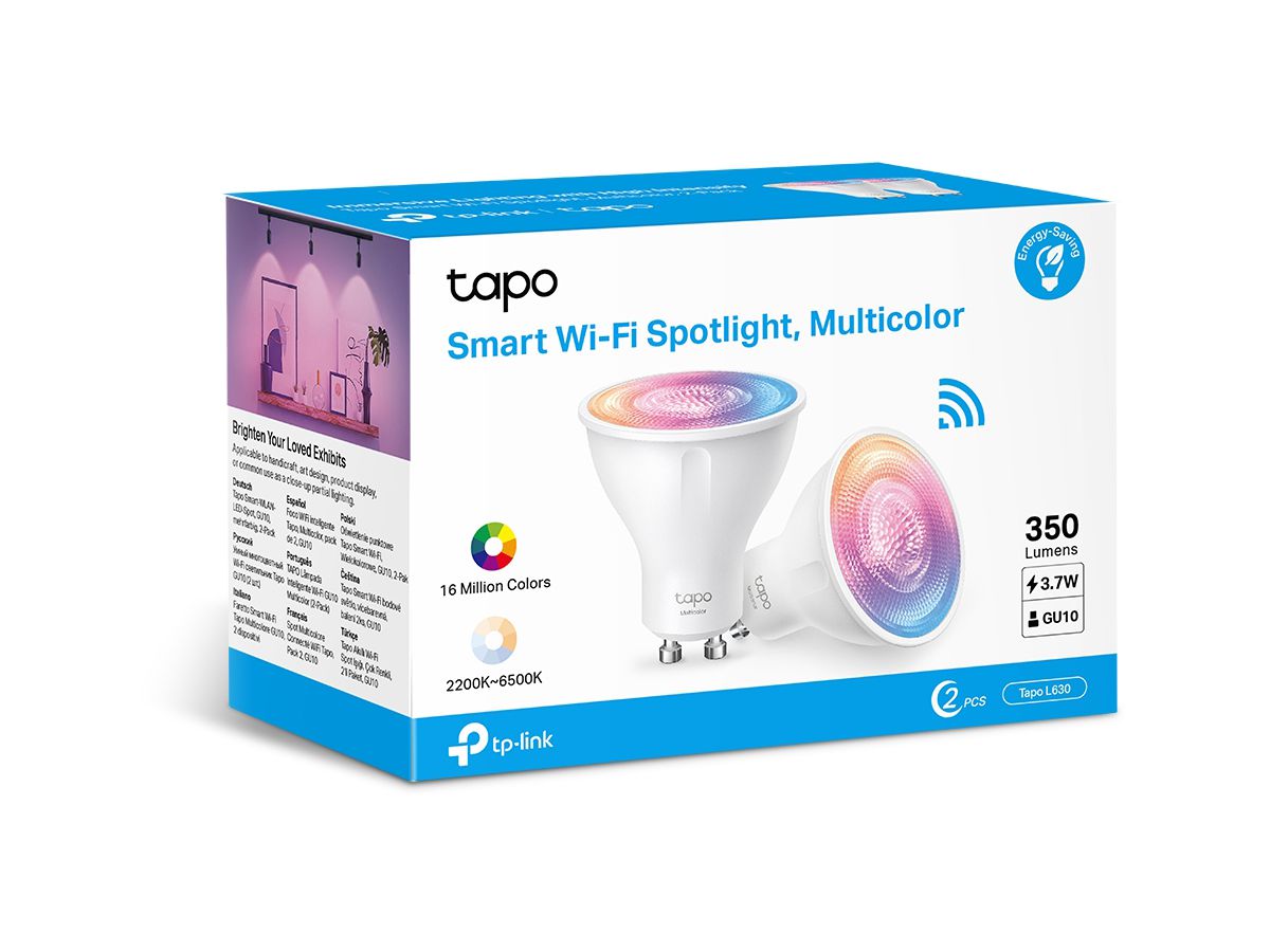 TP-LINK Smart WiFi Spotlight Dimmable Tapo L630(2-pack) TapoL630(2-pack) (4897098685693)
