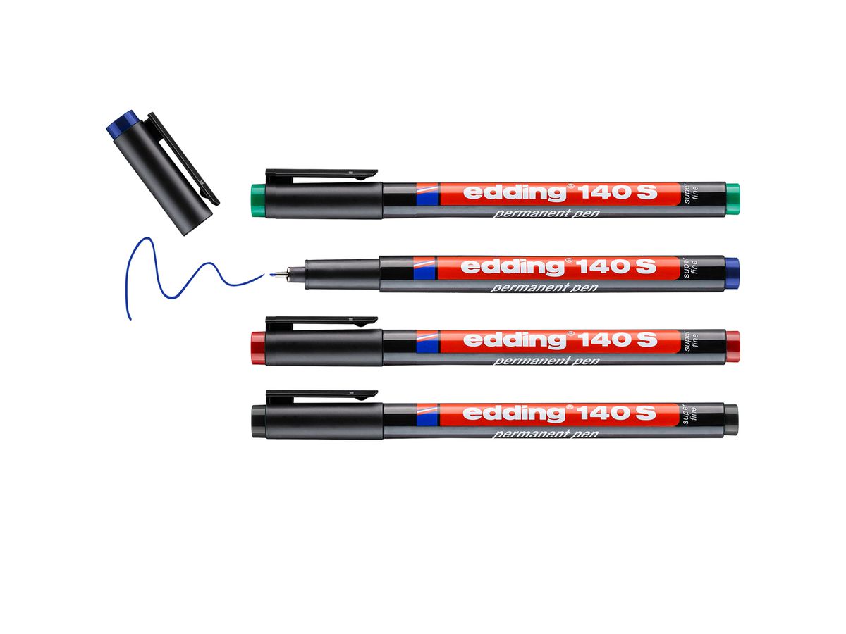 EDDING OHP-Marker permanent S 140-E4 4er Etui (4004764002351)