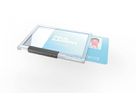 DURABLE Card holder PUSHBOX DUO 892219 p. 1 carta 10 pezzi (4005546808772)