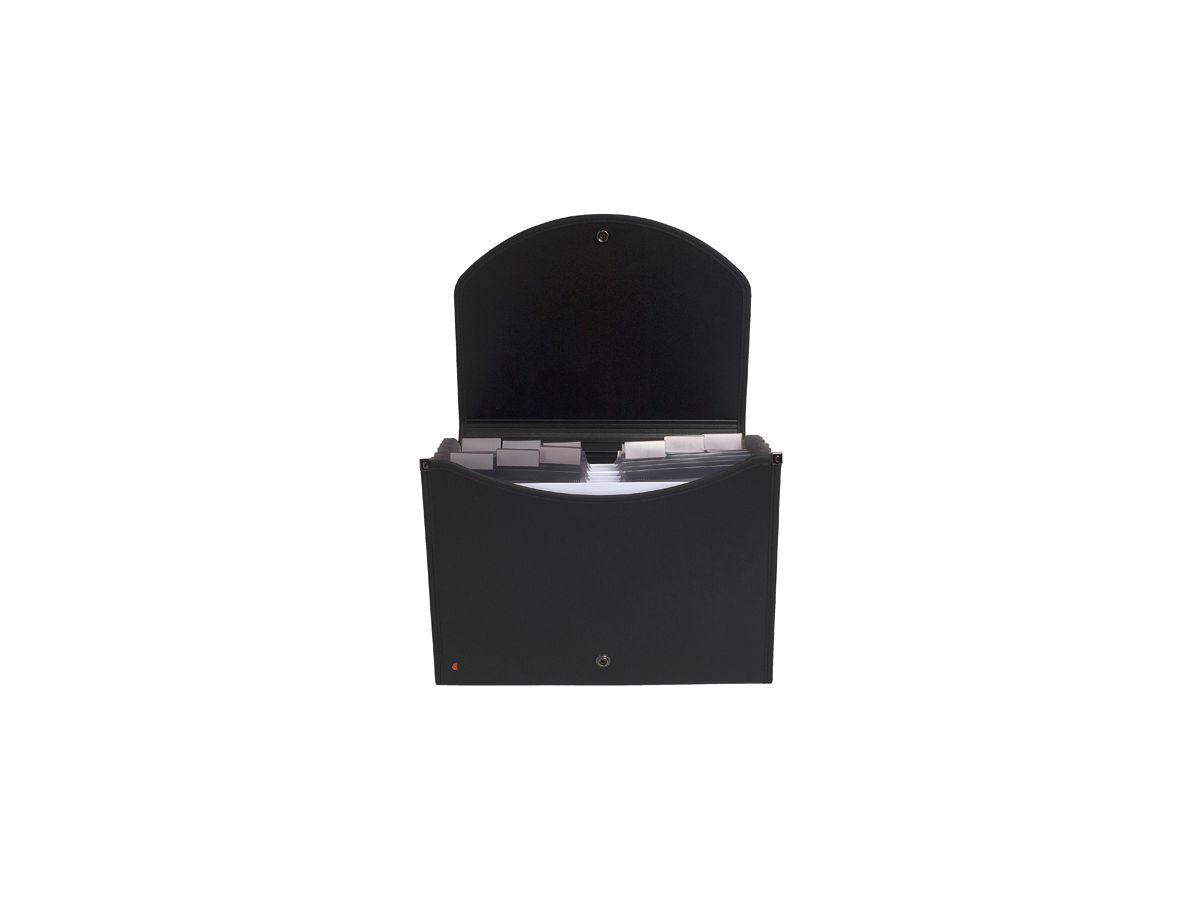 EXACOMPTA EXACTIVE Exacase 330x0250mm 55934E schwarz 13 Fächer (3130630559344)