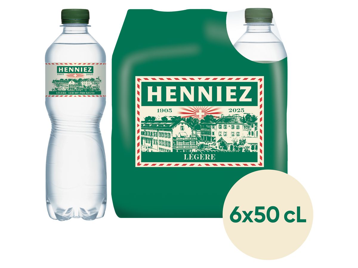 HENNIEZ verde, poco frizzante 7910105 50 cl, 6 pz. (7610235060569)