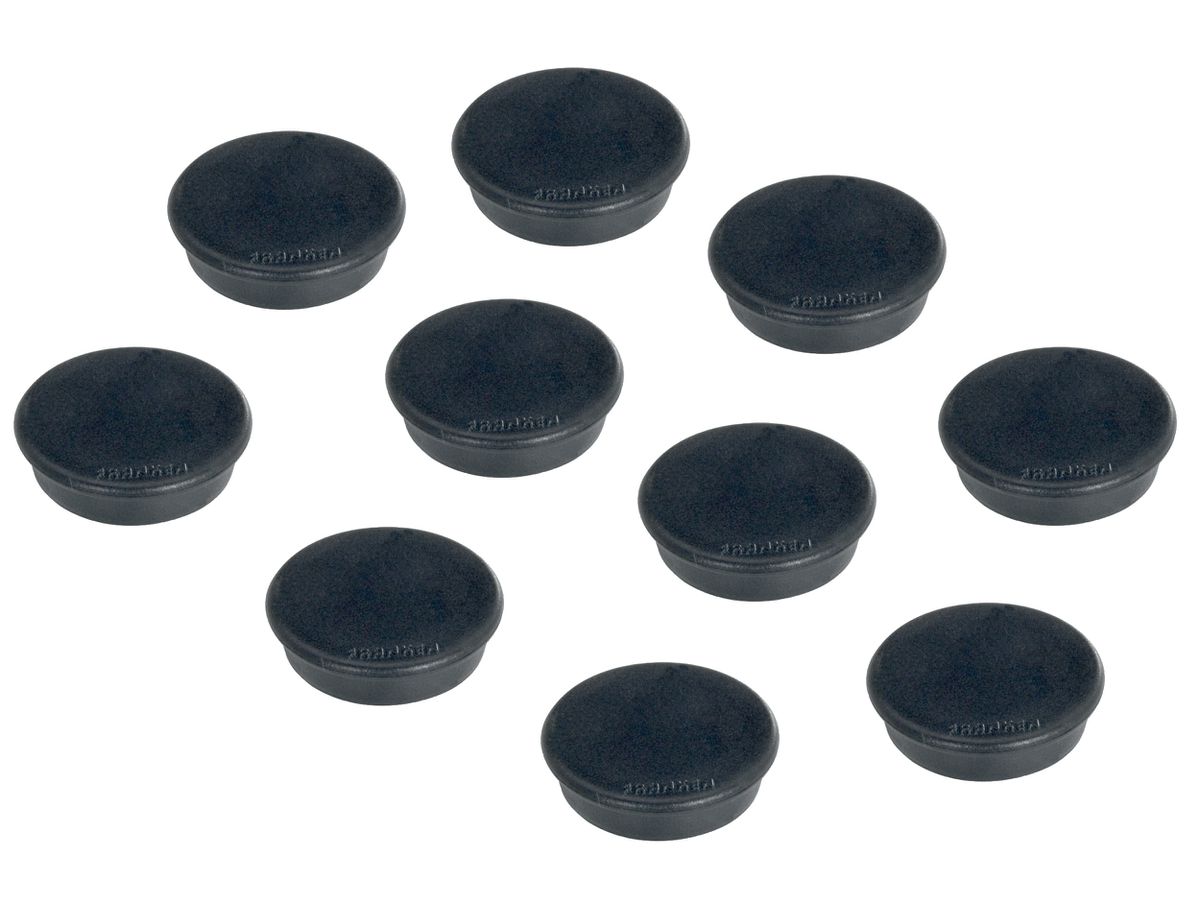 FRANKEN Aimants 38mm HM38 10 noir 10 pièces (4016946052450)